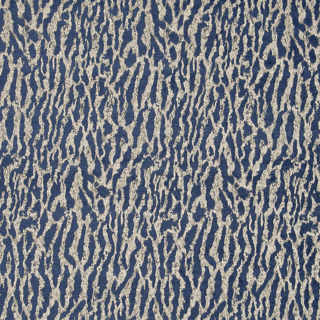 CLARKE AND CLARKE F0805/03.CAC.0 GAUTIER INDIGO Fabric - Eade's Wallpaper