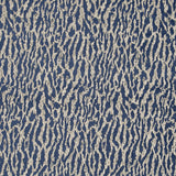 CLARKE AND CLARKE F0805/03.CAC.0 GAUTIER INDIGO Fabric - Eade's Wallpaper