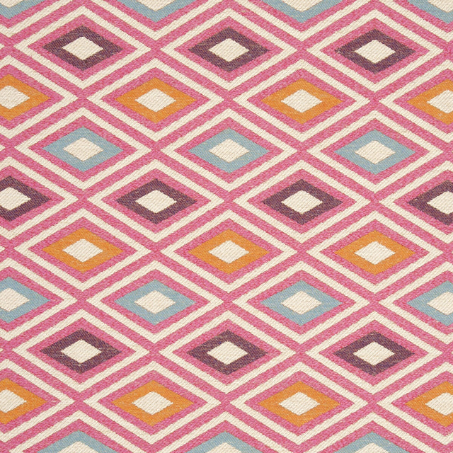 CLARKE AND CLARKE F0808/01.CAC.0 CHEROKEE CARMINE Fabric - Eade's Wallpaper