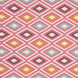 CLARKE AND CLARKE F0808/01.CAC.0 CHEROKEE CARMINE Fabric - Eade's Wallpaper