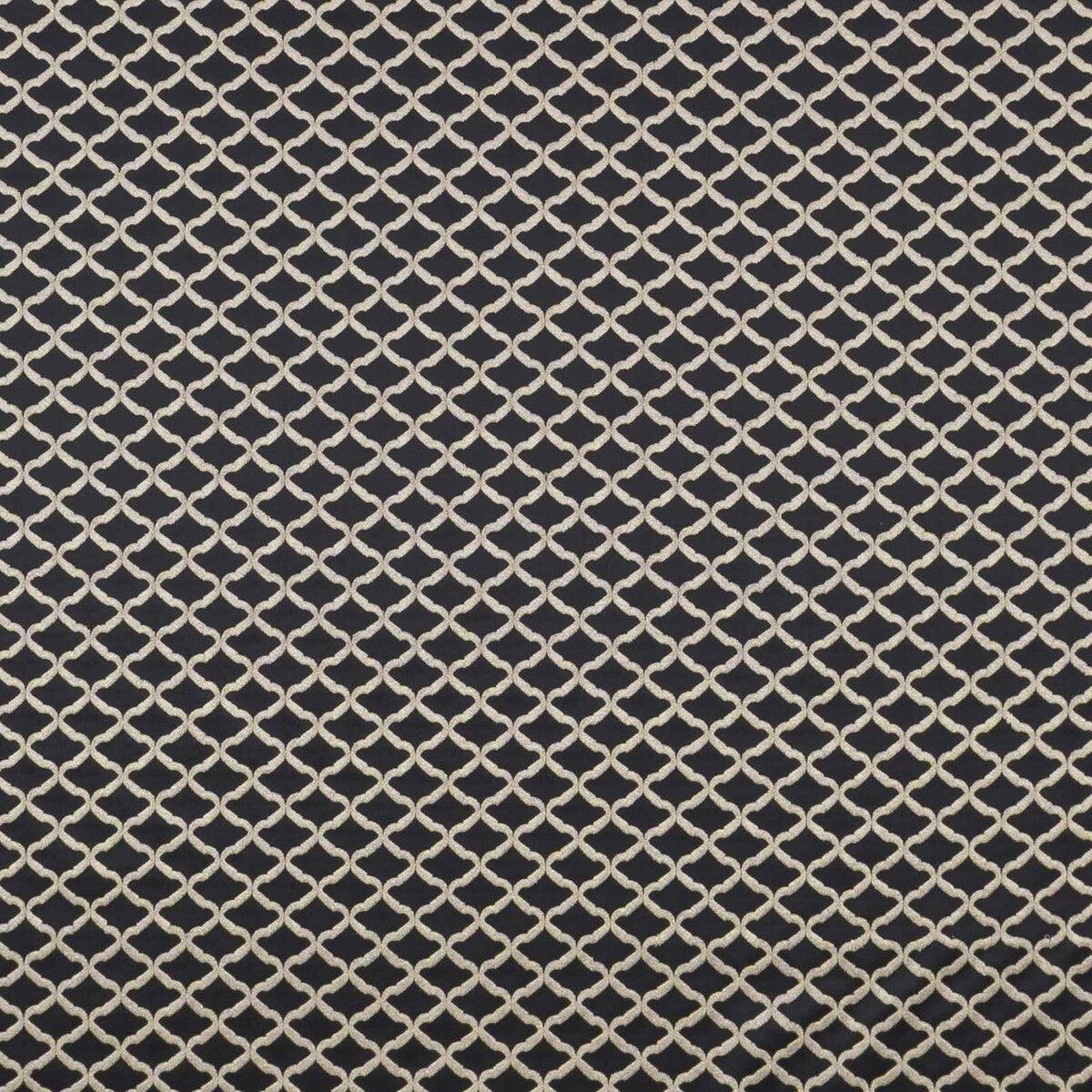 CLARKE AND CLARKE F0872/03.CAC.0 REGGIO EBONY Fabric - Eade's Wallpaper