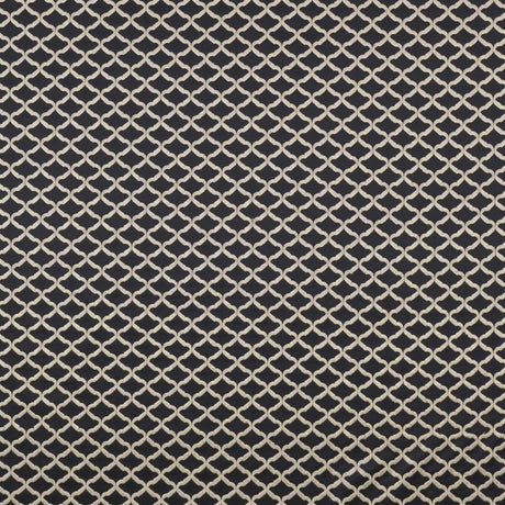 CLARKE AND CLARKE F0872/03.CAC.0 REGGIO EBONY Fabric - Eade's Wallpaper