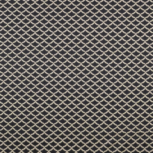 CLARKE AND CLARKE F0872/03.CAC.0 REGGIO EBONY Fabric - Eade's Wallpaper