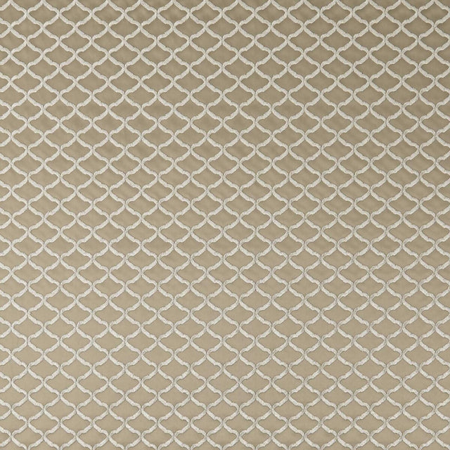 CLARKE AND CLARKE F0872/05.CAC.0 REGGIO LINEN Fabric - Eade's Wallpaper