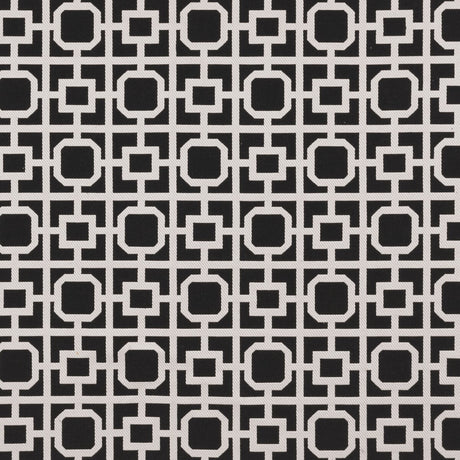 CLARKE AND CLARKE F0890/01.CAC.0 BW1017 BLACK/WHITE Fabric - Eade's Wallpaper
