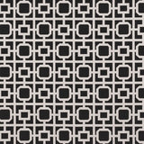 CLARKE AND CLARKE F0890/01.CAC.0 BW1017 BLACK/WHITE Fabric - Eade's Wallpaper