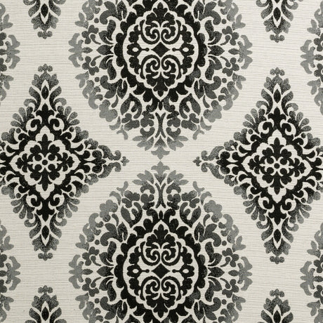 CLARKE AND CLARKE F0897/01.CAC.0 BW1024 BLACK/WHITE Fabric - Eade's Wallpaper