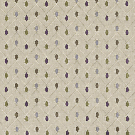 CLARKE AND CLARKE F0936/03.CAC.0 HEALEY HEATHER Fabric - Eade's Wallpaper