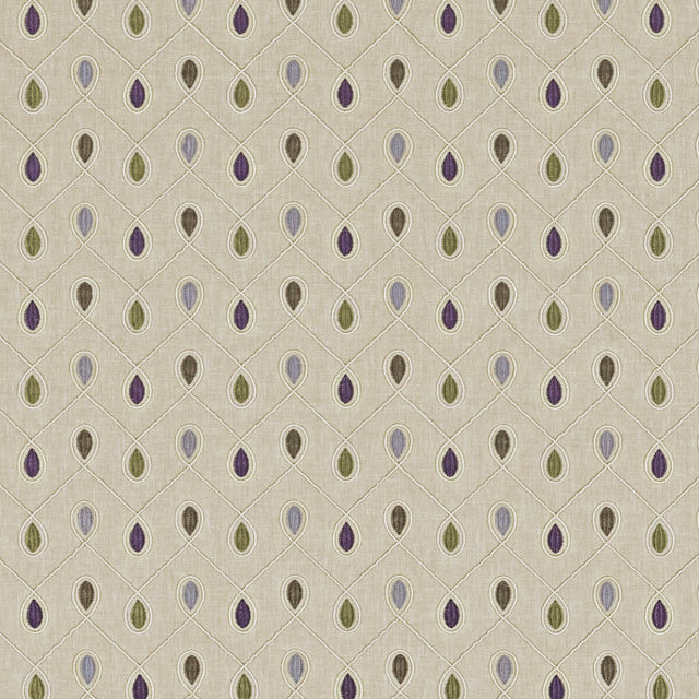 CLARKE AND CLARKE F0936/03.CAC.0 HEALEY HEATHER Fabric - Eade's Wallpaper