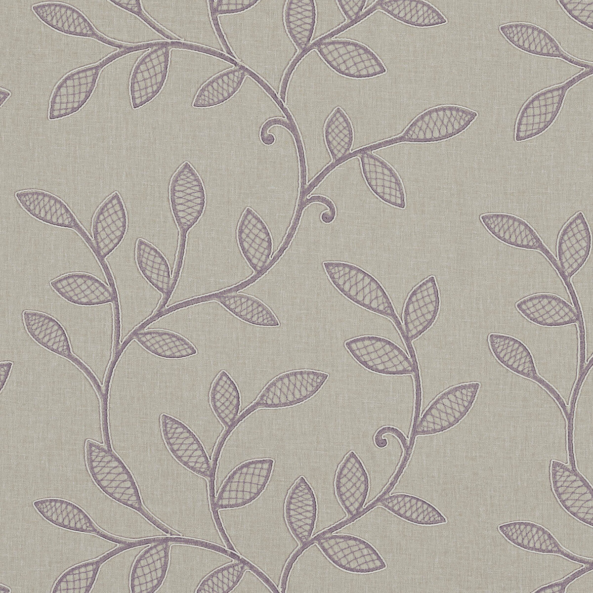 CLARKE AND CLARKE F0937/05.CAC.0 HETTON HEATHER Fabric - Eade's Wallpaper