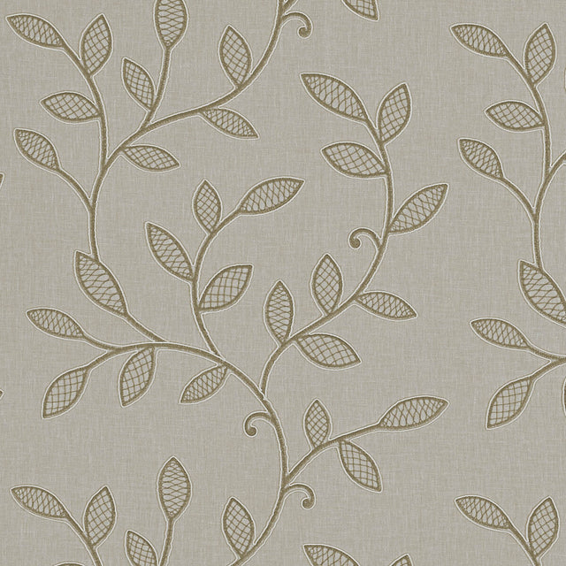 CLARKE AND CLARKE F0937/06.CAC.0 HETTON NATURAL Fabric - Eade's Wallpaper