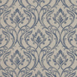 CLARKE AND CLARKE F0938/03.CAC.0 LEYBURN DENIM Fabric - Eade's Wallpaper