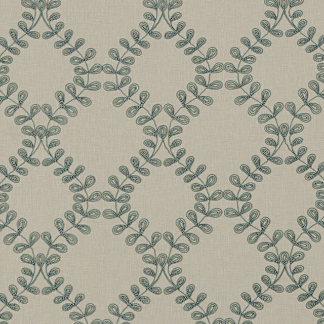 CLARKE AND CLARKE F0939/02.CAC.0 MALHAM DUCKEGG Fabric - Eade's Wallpaper