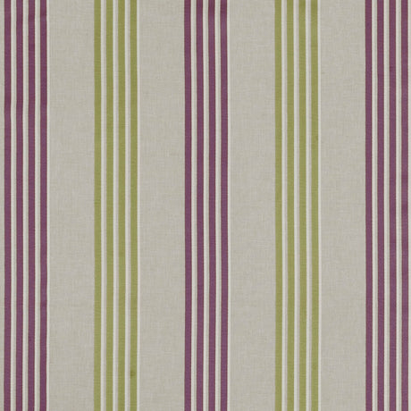 CLARKE AND CLARKE F0941/06.CAC.0 WENSLEY VIOLET/CITRUS Fabric - Eade's Wallpaper