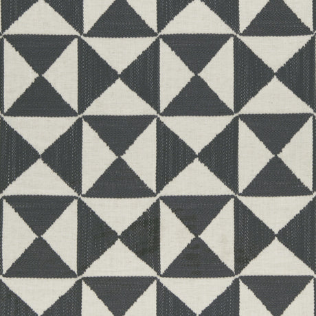 CLARKE AND CLARKE F0952/01.CAC.0 ADISA CHARCOAL Fabric - Eade's Wallpaper