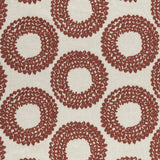 CLARKE AND CLARKE F0954/01.CAC.0 DASHIKI CINNABAR Fabric - Eade's Wallpaper