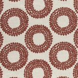 CLARKE AND CLARKE F0954/01.CAC.0 DASHIKI CINNABAR Fabric - Eade's Wallpaper