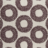 CLARKE AND CLARKE F0954/04.CAC.0 DASHIKI PLUM Fabric - Eade's Wallpaper