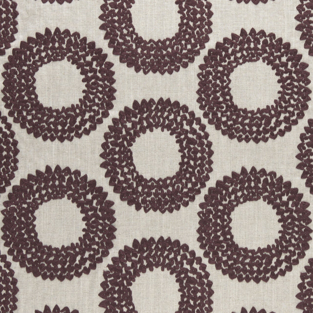 CLARKE AND CLARKE F0954/04.CAC.0 DASHIKI PLUM Fabric - Eade's Wallpaper