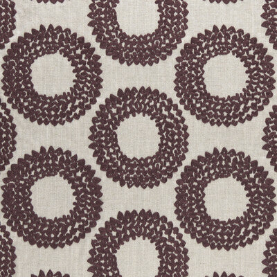 CLARKE AND CLARKE F0954/04.CAC.0 DASHIKI PLUM Fabric - Eade's Wallpaper