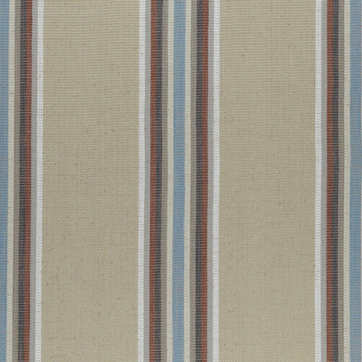 CLARKE AND CLARKE F0955/02.CAC.0 IMANI CINNABAR/AQUA Fabric - Eade's Wallpaper