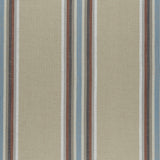 CLARKE AND CLARKE F0955/02.CAC.0 IMANI CINNABAR/AQUA Fabric - Eade's Wallpaper