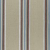 CLARKE AND CLARKE F0955/02.CAC.0 IMANI CINNABAR/AQUA Fabric - Eade's Wallpaper