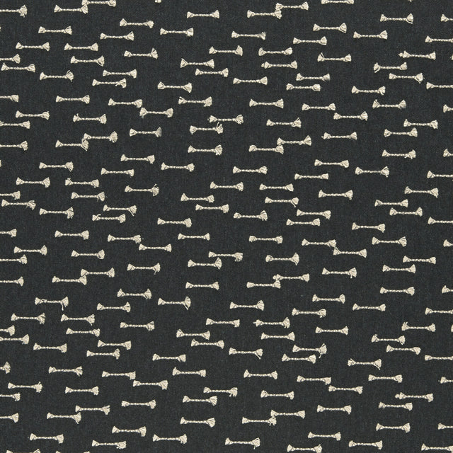 CLARKE AND CLARKE F0958/01.CAC.0 NALA CHARCOAL Fabric - Eade's Wallpaper