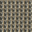 CLARKE AND CLARKE F0959/01.CAC.0 ONI CHARCOAL/CINNAMON Fabric - Eade's Wallpaper