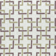 CLARKE AND CLARKE F0960/04.CAC.0 SEKAI ORCHID/WILLOW Fabric - Eade's Wallpaper