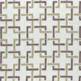 CLARKE AND CLARKE F0960/04.CAC.0 SEKAI ORCHID/WILLOW Fabric - Eade's Wallpaper