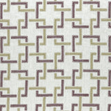 CLARKE AND CLARKE F0960/04.CAC.0 SEKAI ORCHID/WILLOW Fabric - Eade's Wallpaper