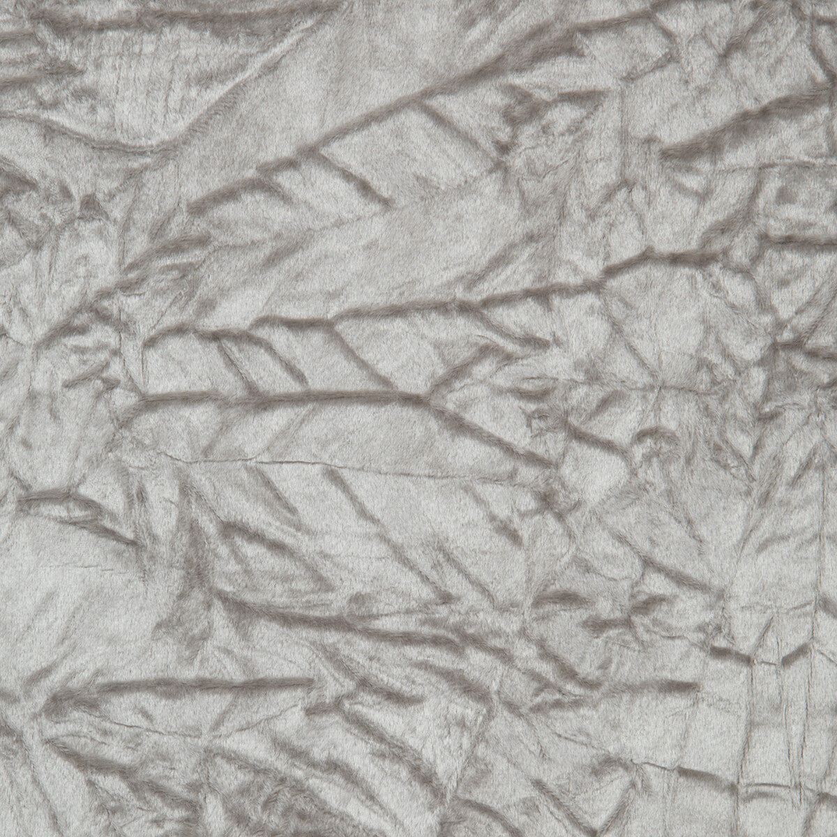 CLARKE AND CLARKE F0966/08.CAC.0 SYLVANA SILVER Fabric - Eade's Wallpaper