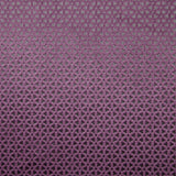 CLARKE AND CLARKE F0968/01.CAC.0 LORETO AUBERGINE Fabric - Eade's Wallpaper