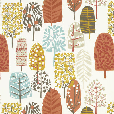 CLARKE AND CLARKE F0992/05.CAC.0 TRAD SPICE Fabric - Eade's Wallpaper