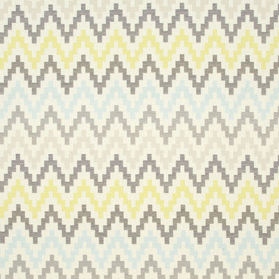 CLARKE AND CLARKE F0996/01.CAC.0 KLAUDIA CHARTREUSE/CHARCOAL Fabric - Eade's Wallpaper