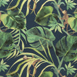 CLARKE AND CLARKE F0998/02.CAC.0 MONKEY BUSINESS INDIGO Fabric - Eade's Wallpaper