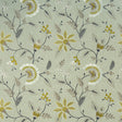 CLARKE AND CLARKE F1004/01.CAC.0 DELAMERE CHARTREUSE Fabric - Eade's Wallpaper
