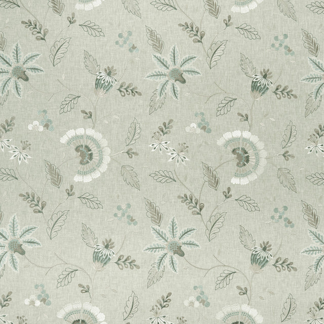 CLARKE AND CLARKE F1004/02.CAC.0 DELAMERE DUCKEGG Fabric - Eade's Wallpaper