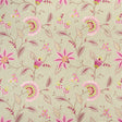 CLARKE AND CLARKE F1004/05.CAC.0 DELAMERE RASPBERRY Fabric - Eade's Wallpaper
