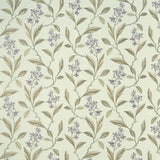 CLARKE AND CLARKE F1008/03.CAC.0 MELROSE HEATHER Fabric - Eade's Wallpaper