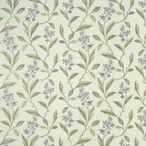 CLARKE AND CLARKE F1008/03.CAC.0 MELROSE HEATHER Fabric - Eade's Wallpaper