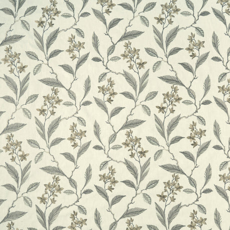 CLARKE AND CLARKE F1008/04.CAC.0 MELROSE NATURAL Fabric - Eade's Wallpaper