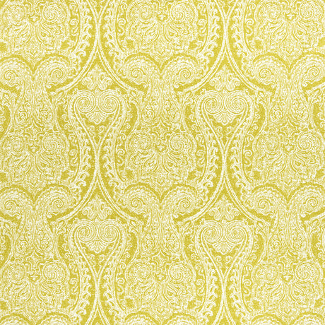 CLARKE AND CLARKE F1009/01.CAC.0 PASTICHE CHARTREUSE Fabric - Eade's Wallpaper