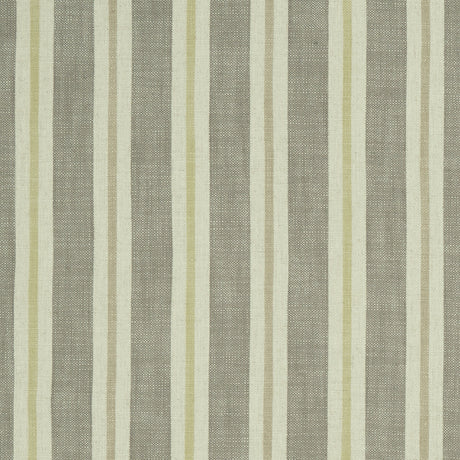 CLARKE AND CLARKE F1046/01.CAC.0 SACKVILLE STRIPE CITRON/NATURAL Fabric - Eade's Wallpaper