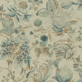 CLARKE AND CLARKE F1048/03.CAC.0 SISSINGHURST EAU DE NIL Fabric - Eade's Wallpaper