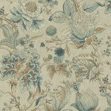 CLARKE AND CLARKE F1048/03.CAC.0 SISSINGHURST EAU DE NIL Fabric - Eade's Wallpaper