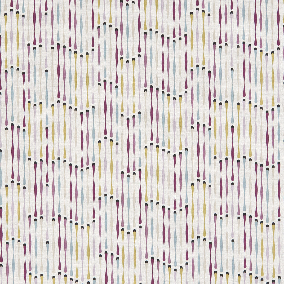 CLARKE AND CLARKE F1063/02.CAC.0 CASSANDRA DAMSON Fabric - Eade's Wallpaper