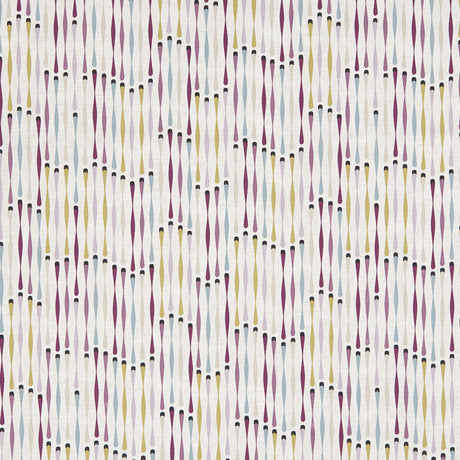 CLARKE AND CLARKE F1063/02.CAC.0 CASSANDRA DAMSON Fabric - Eade's Wallpaper