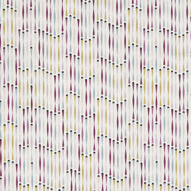 CLARKE AND CLARKE F1063/02.CAC.0 CASSANDRA DAMSON Fabric - Eade's Wallpaper
